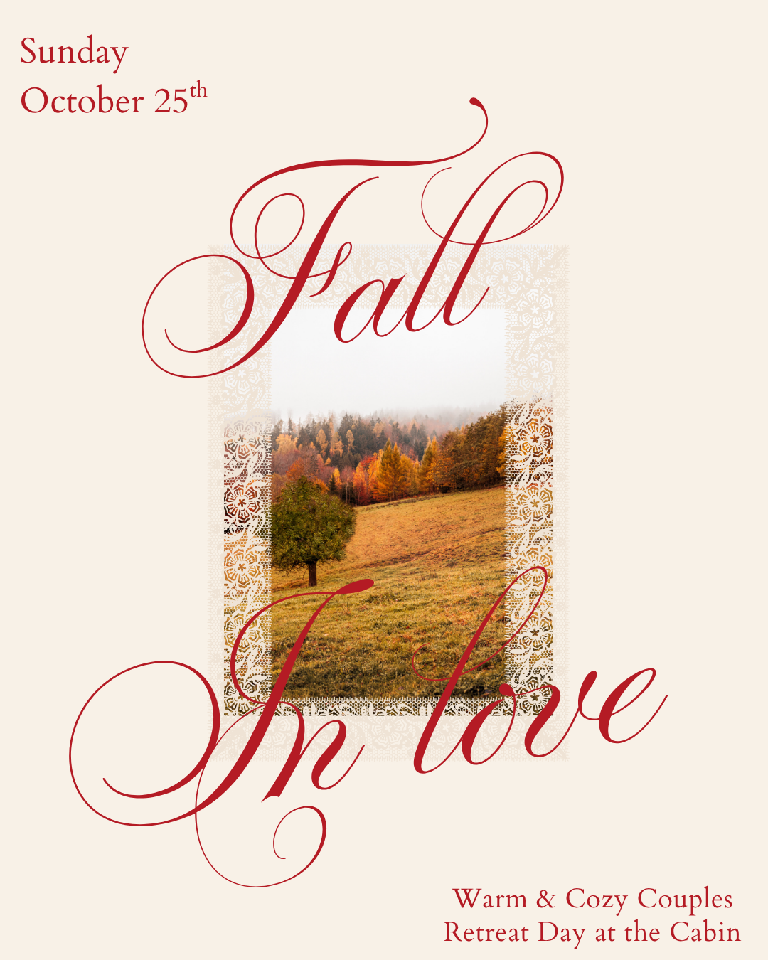 Soft & Sweet: Fall in Love Couples Day Retreat