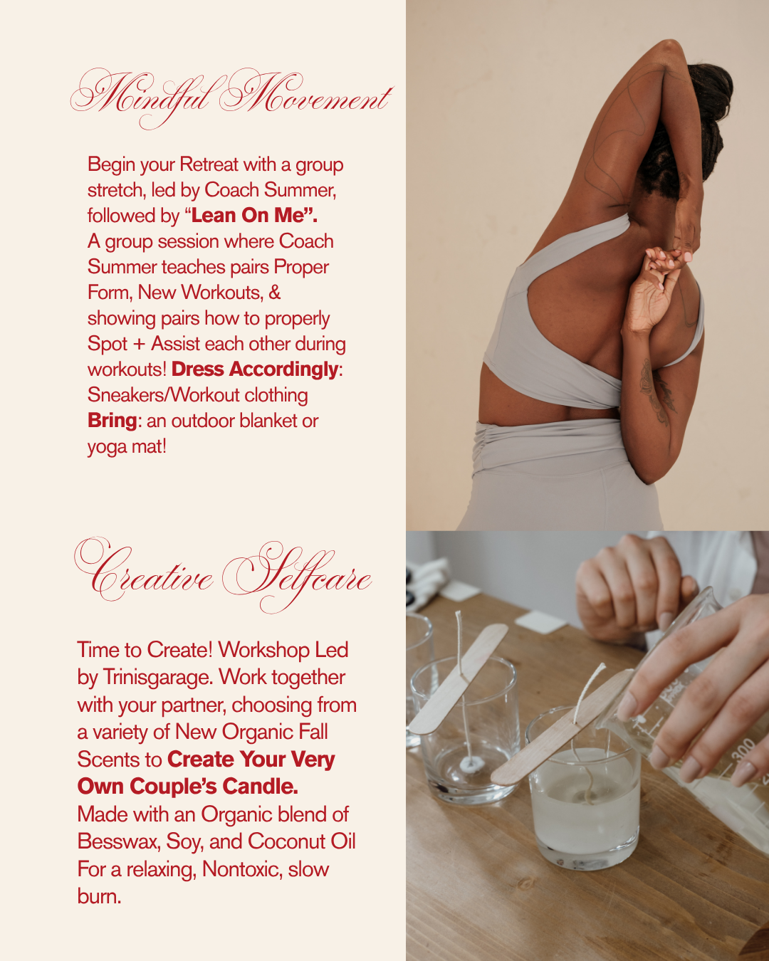 Soft & Sweet: Fall in Love Couples Day Retreat