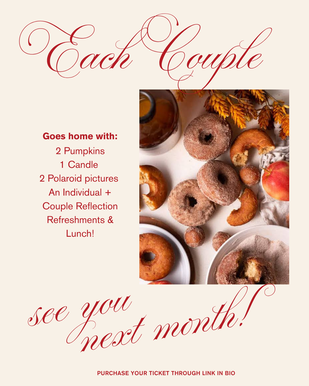 Soft & Sweet: Fall in Love Couples Day Retreat