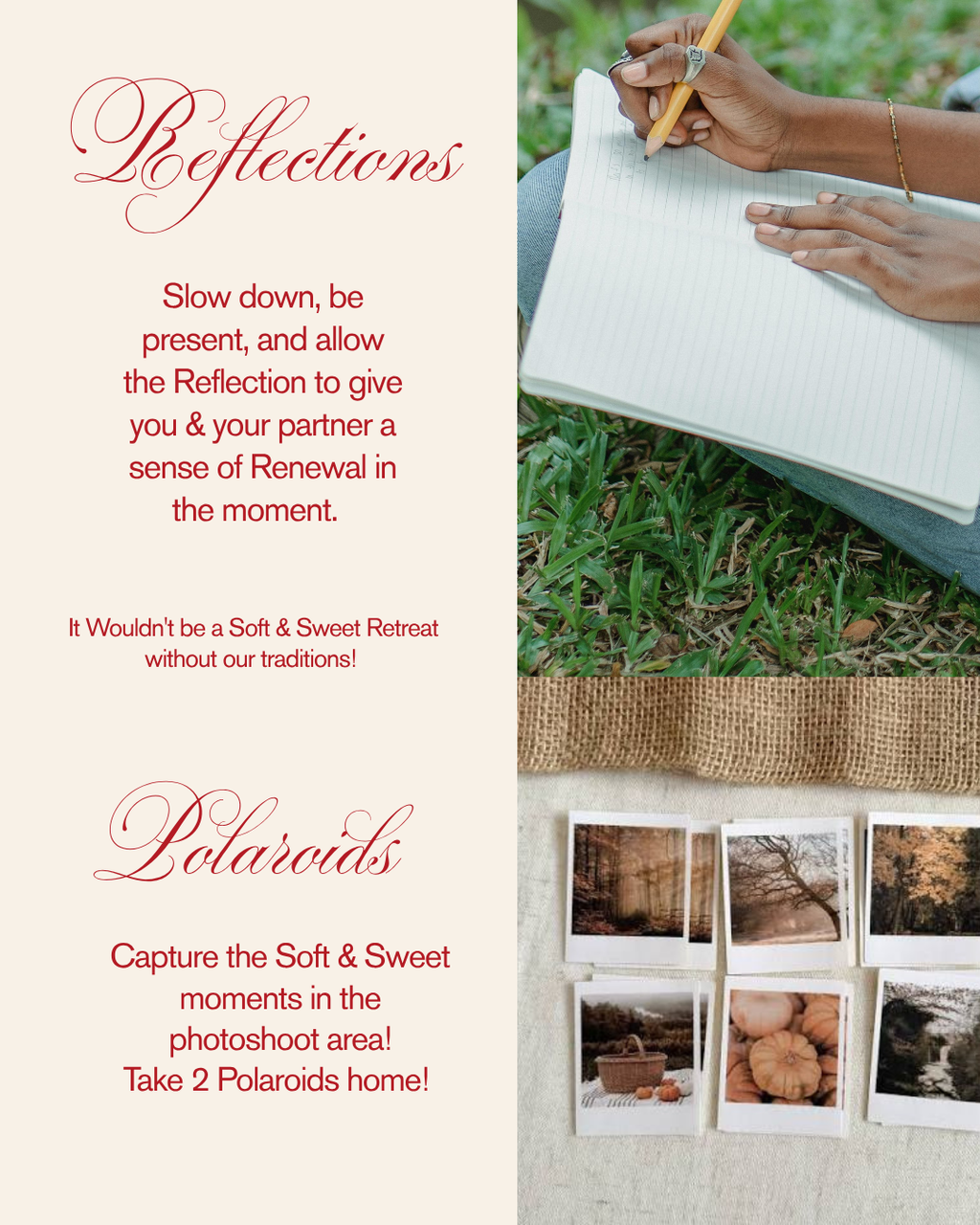 Soft & Sweet: Fall in Love Couples Day Retreat